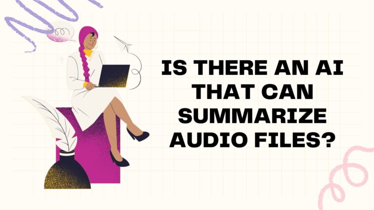 AI audio summary